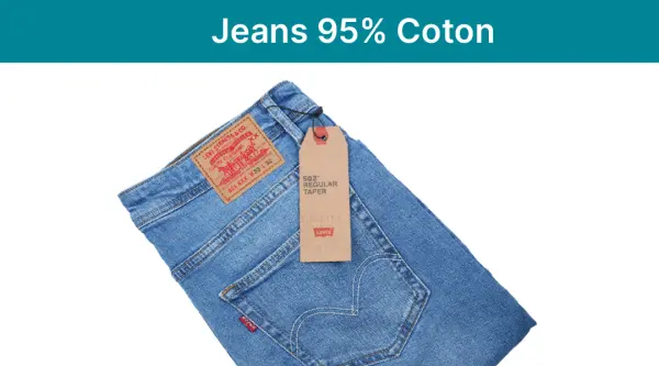 Jeans 95% Coton